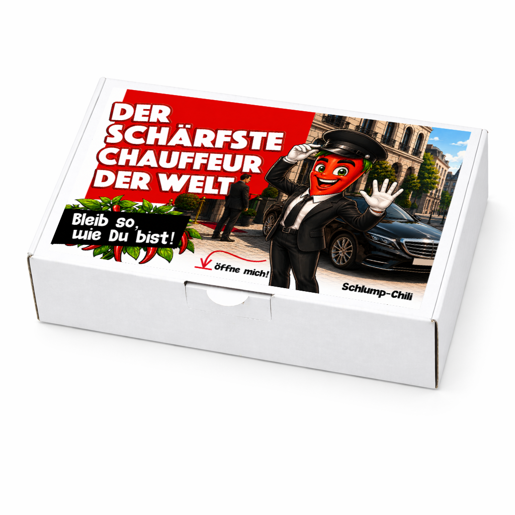 Der schärfste Chauffeur der Welt Geschenk Set für Fahrer