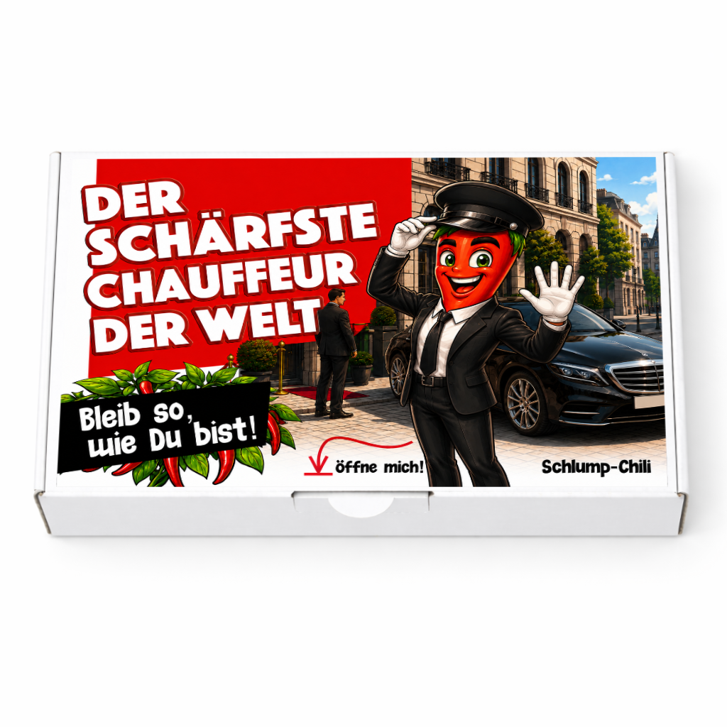 Der schärfste Chauffeur der Welt Geschenk Set für Fahrer