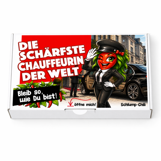 Die schärfste Chauffeurin der Welt Geschenk Set für Fahrerinnen
