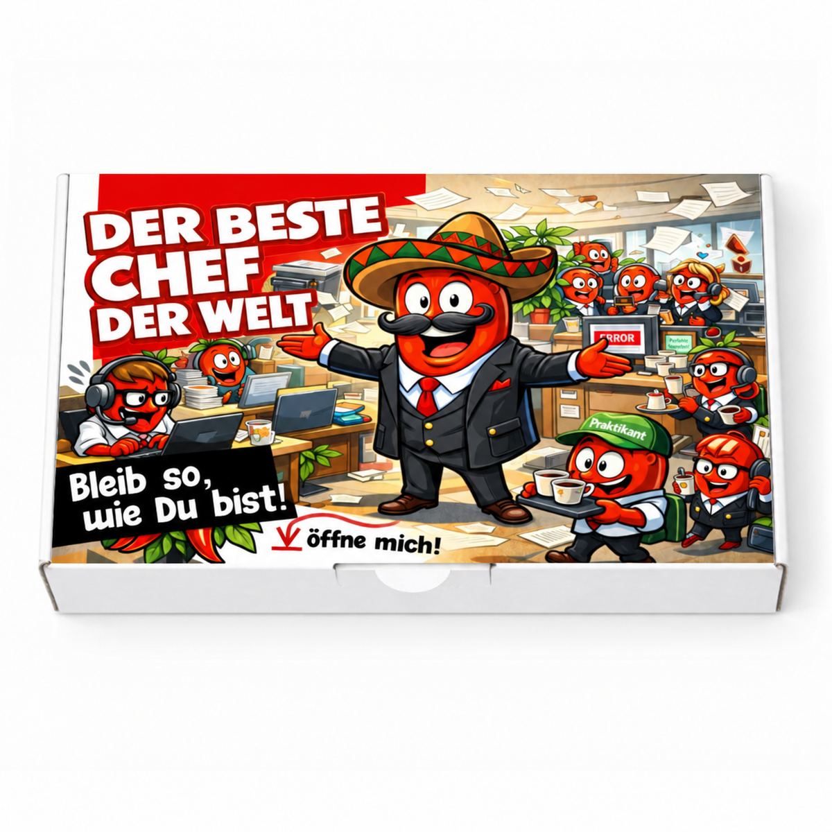 Der beste Chef der Welt Geschenkset