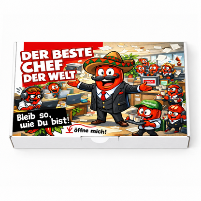 Der beste Chef der Welt Geschenkset