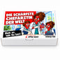 Die schärfste Chefärztin der Welt – Geschenkbox Vorderansicht