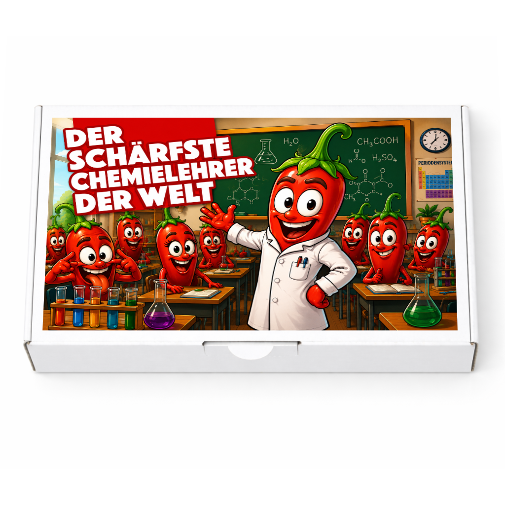 Der schärfste Chemielehrer der Welt - Ein witziges Geschenk