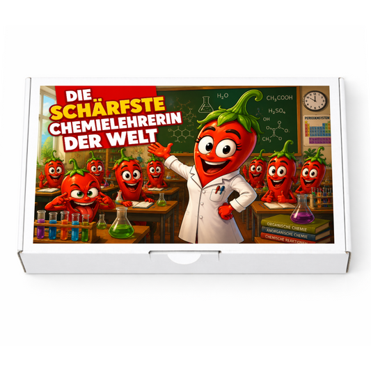 Die schärfste Chemielehrerin der Welt - Ein witziges Geschenk