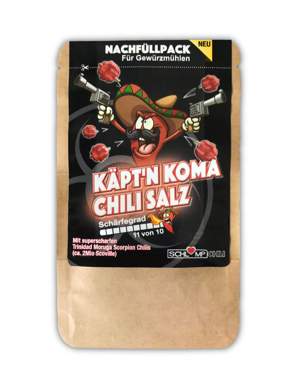 Koma schärfstes Chilisalz der Welt