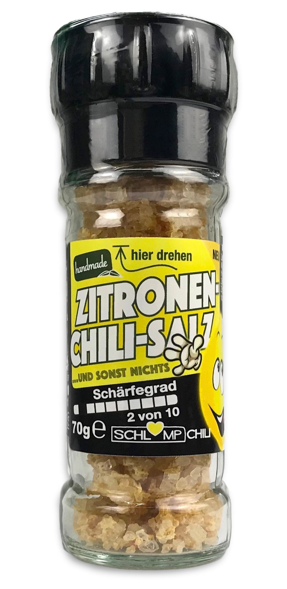 Zitronensalz Gewürzmühle mit Chili