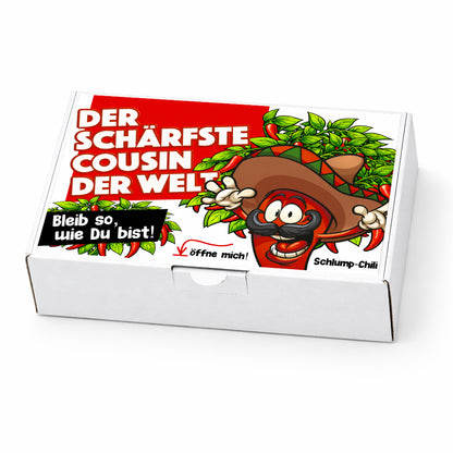 Der schärfste Cousin der Welt - Ein witziges Geschenk!