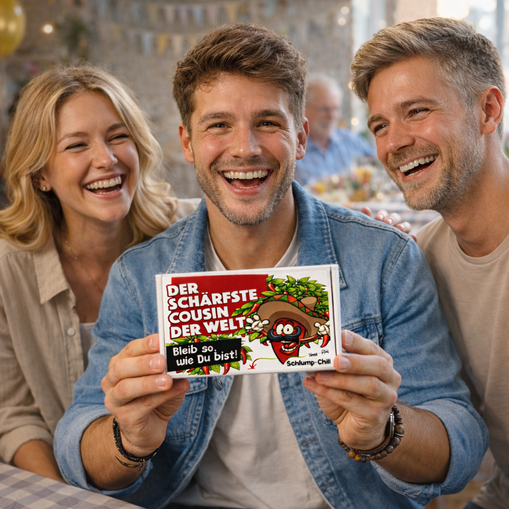 Der schärfste Cousin der Welt - Ein witziges Geschenk!