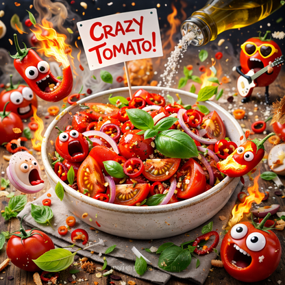 Tomatensalat mit Chili "Crazy Tomato"