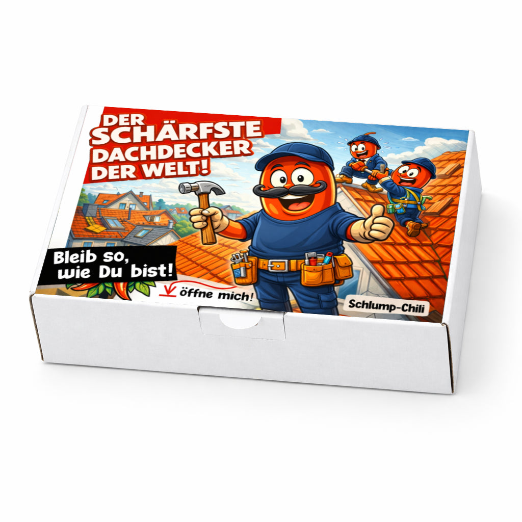 Der schärfste Dachdecker der Welt Geschenk Set - Handwerker Geschenkideen