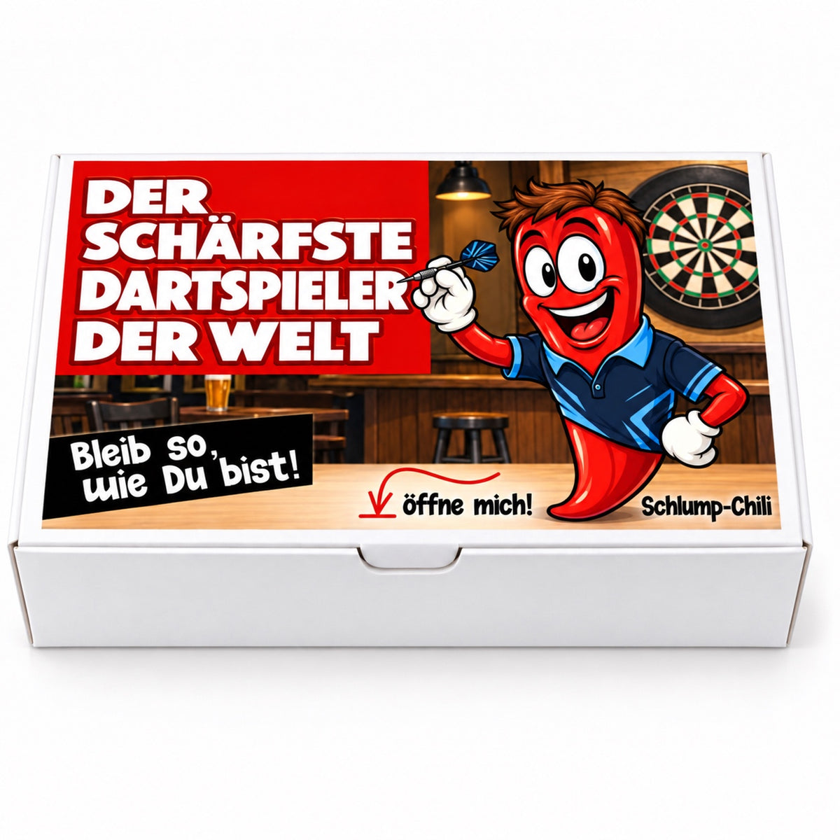 Der schärfste Dartspieler der Welt - Ein witziges Geschenk!