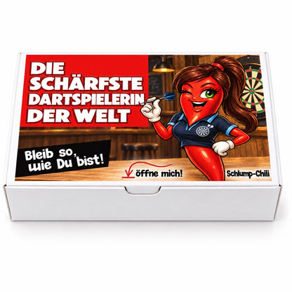 Die schärfste Dartspielerin der Welt - Ein witziges Geschenk!