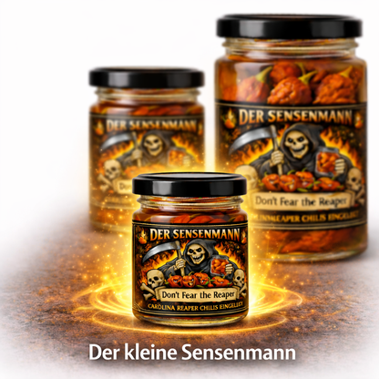 Der Sensenmann - Carolina Reaper Chils eingelegt
