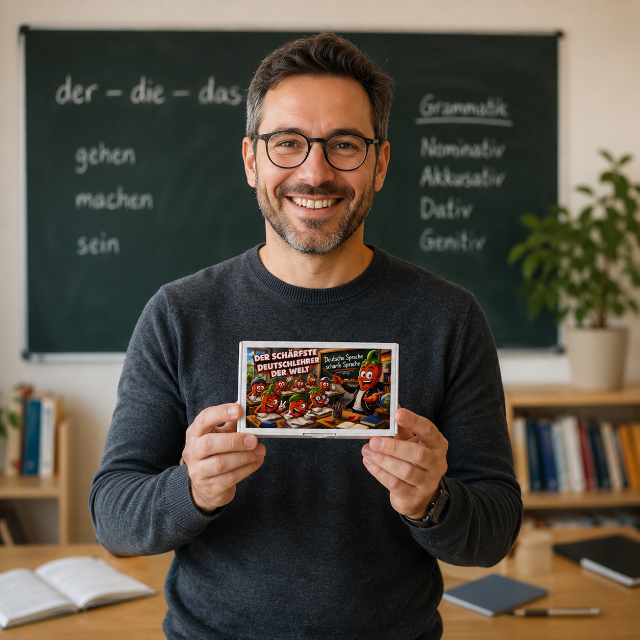 Der schärfste Deutschlehrer der Welt - Ein witziges Geschenk