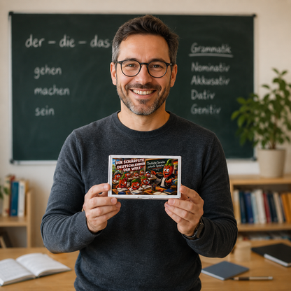 Der schärfste Deutschlehrer der Welt - Ein witziges Geschenk