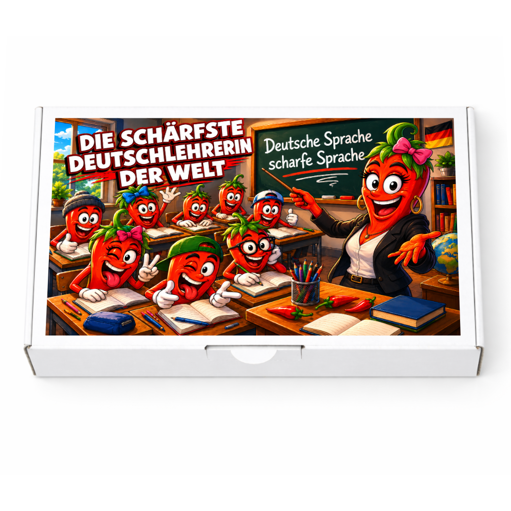 Die schärfste Deutschlehrerin der Welt - Ein witziges Geschenk