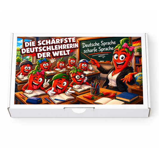 Die schärfste Deutschlehrerin der Welt - Ein witziges Geschenk