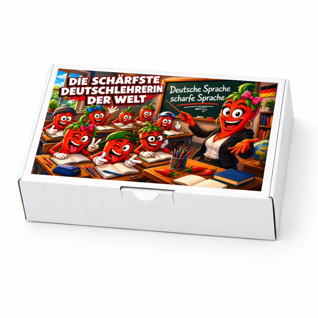 Die schärfste Deutschlehrerin der Welt - Ein witziges Geschenk