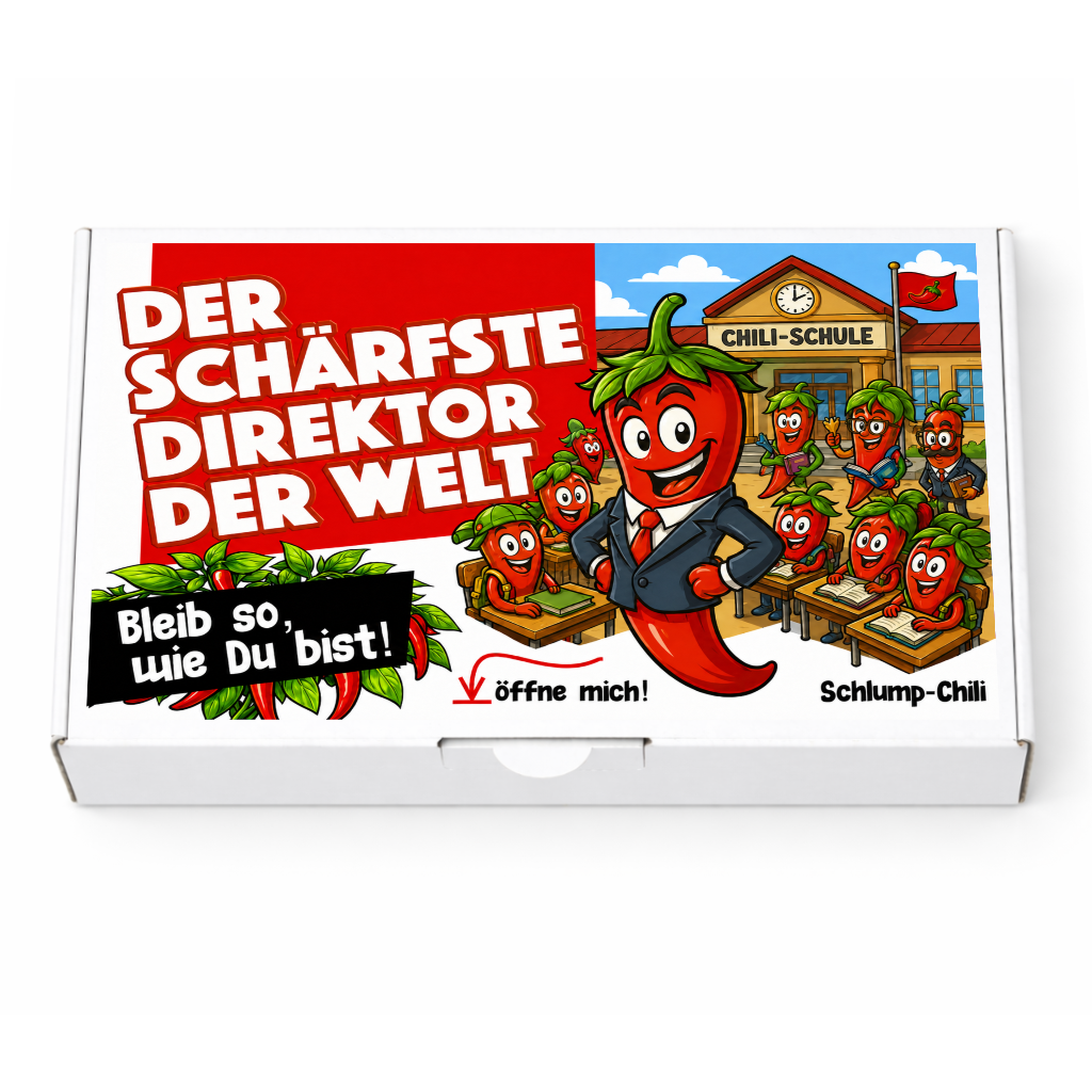 Der schärfste Direktor der Welt - Ein witziges Schulleiter Geschenk