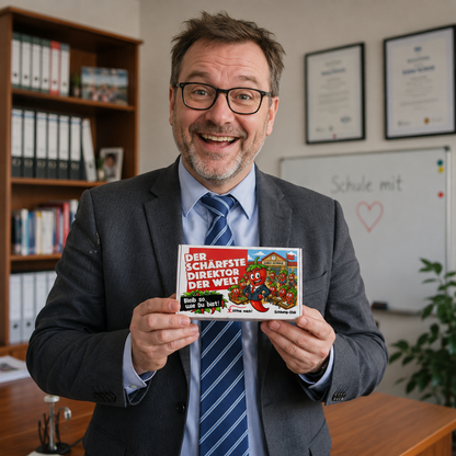 Der schärfste Direktor der Welt - Ein witziges Schulleiter Geschenk