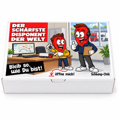 Der schärfste Disponent der Welt – Vorderansicht