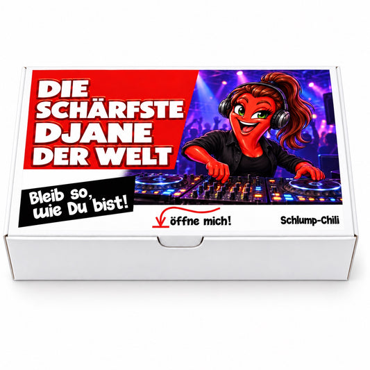 Die schärfste DJane der Welt - Ein witziges Deejane Geschenk!