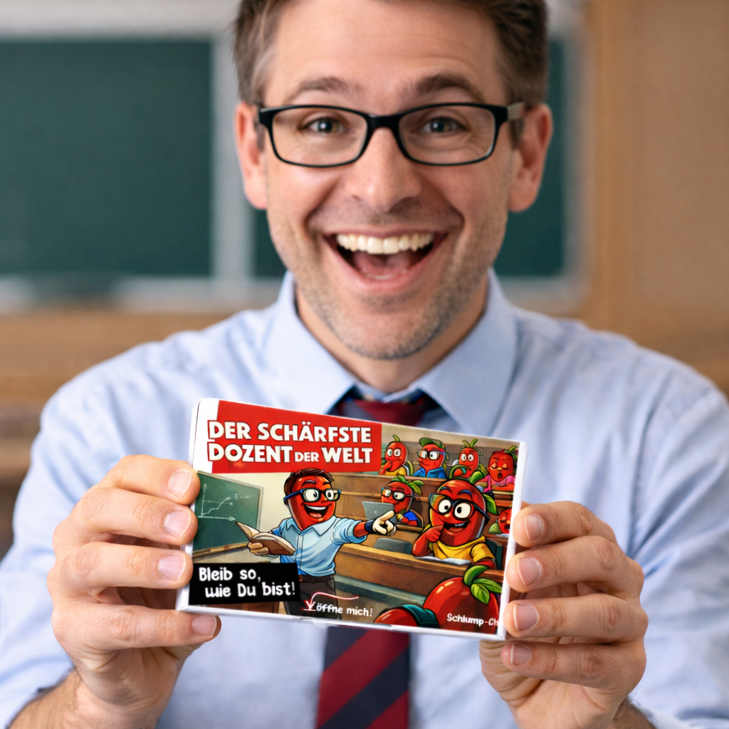 Der schärfste Dozent der Welt Geschenk Set 🎓 Uni & Schule Geschenkideen