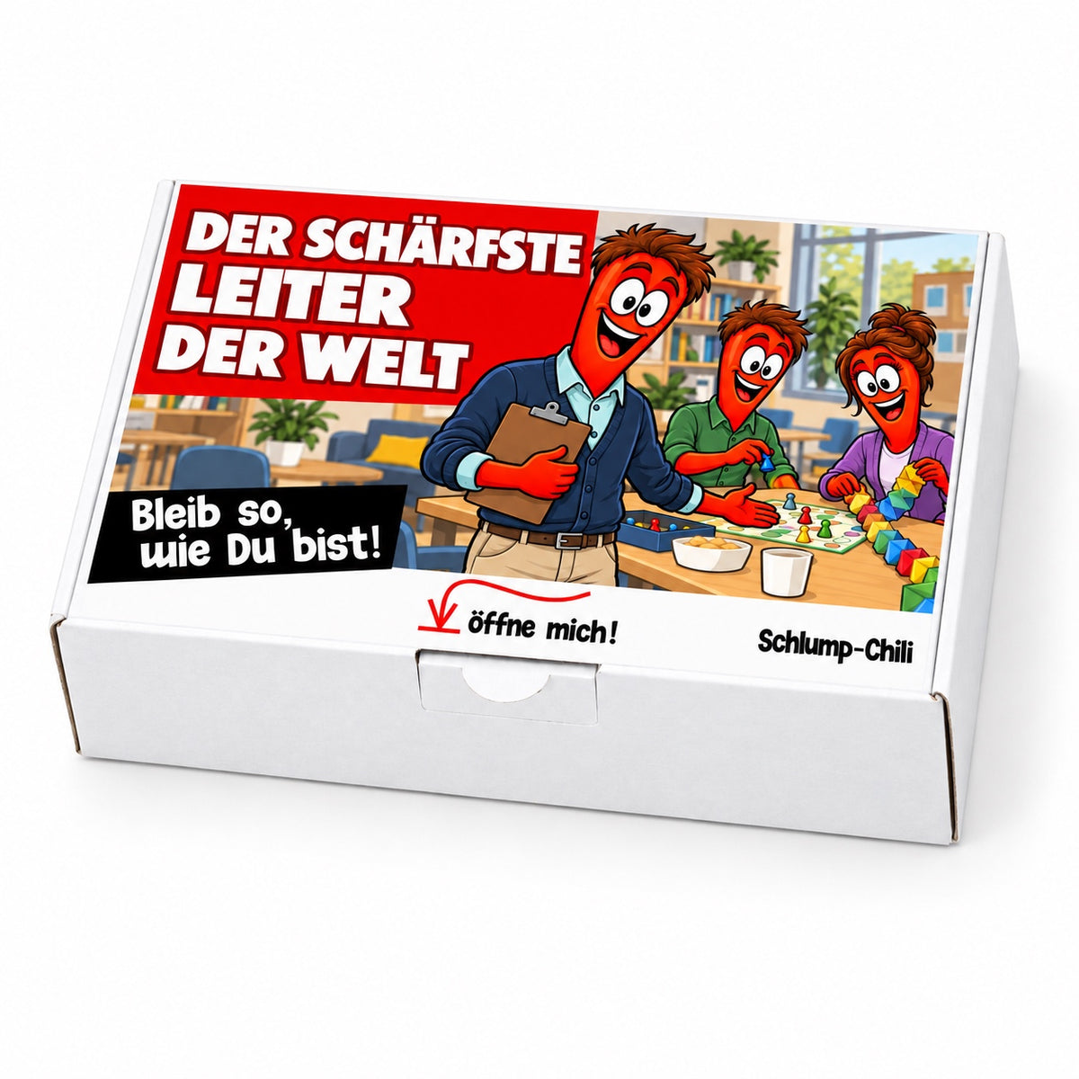 Der schärfste Leiter der Welt – Einrichtungsleiter – Schrägansicht