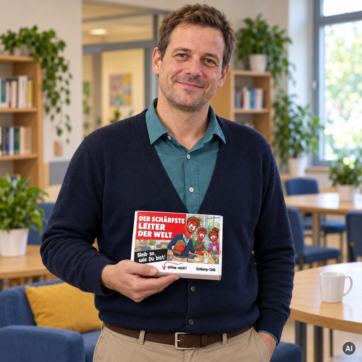 Der schärfste Leiter der Welt – Einrichtungsleiter – Lifestylebild