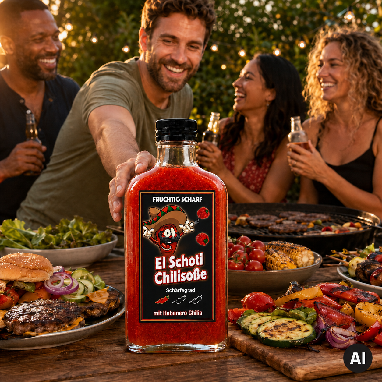 El Schoti Chilisoße Grillparty