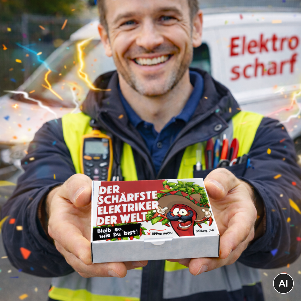 Lustiges Geschenk für Elektriker