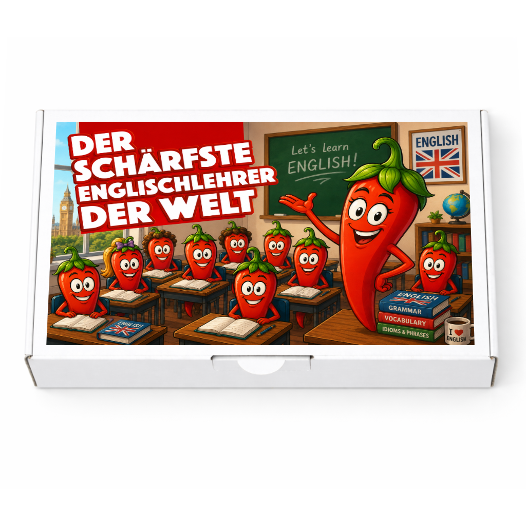 Der schärfste Englischlehrer der Welt - Ein witziges Geschenk
