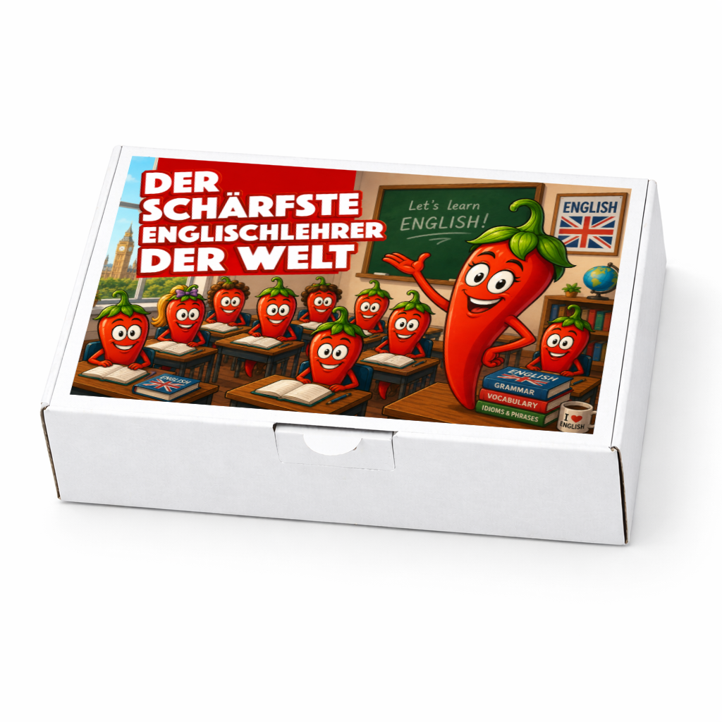 Der schärfste Englischlehrer der Welt - Ein witziges Geschenk