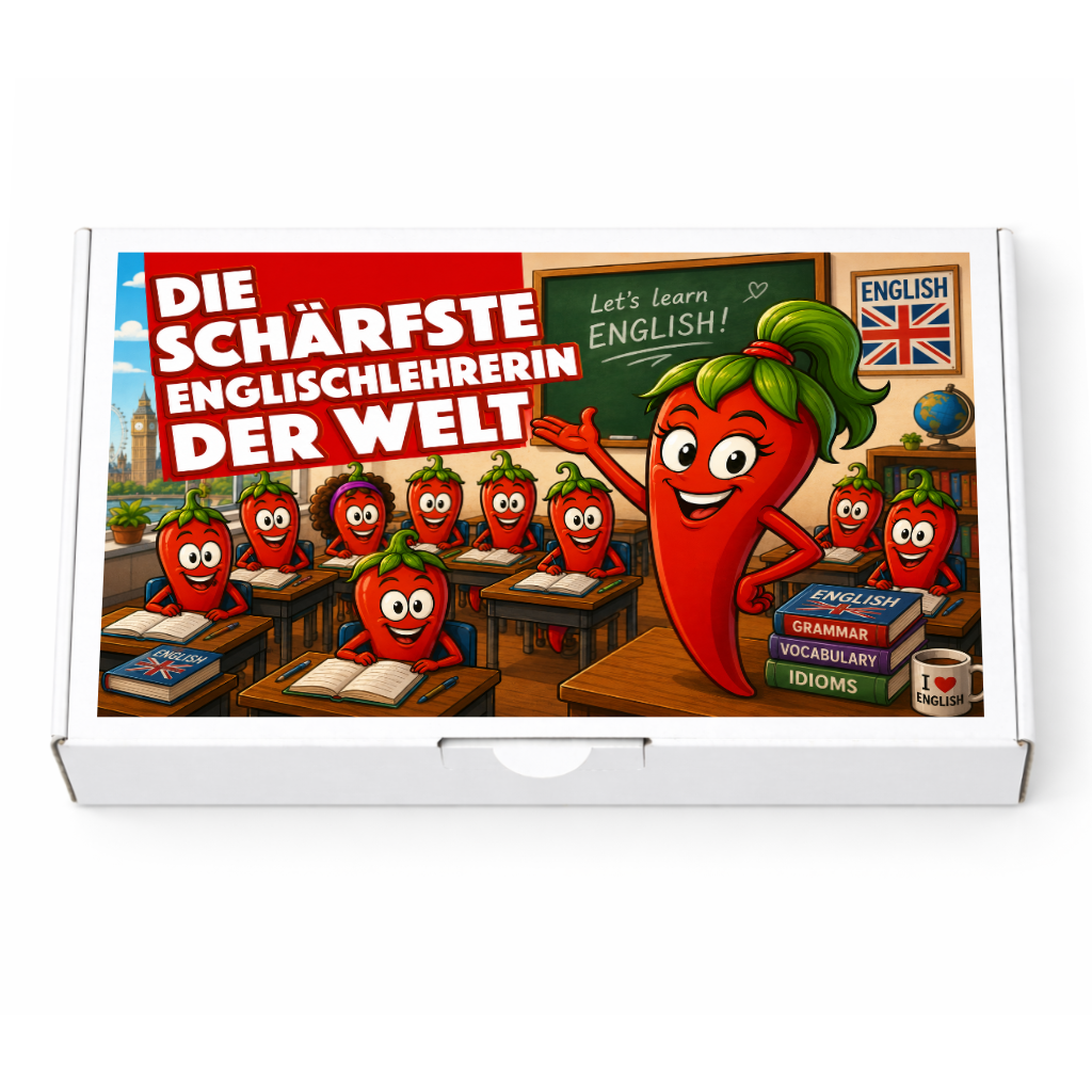 Die schärfste Englischlehrerin der Welt - Ein witziges Geschenk