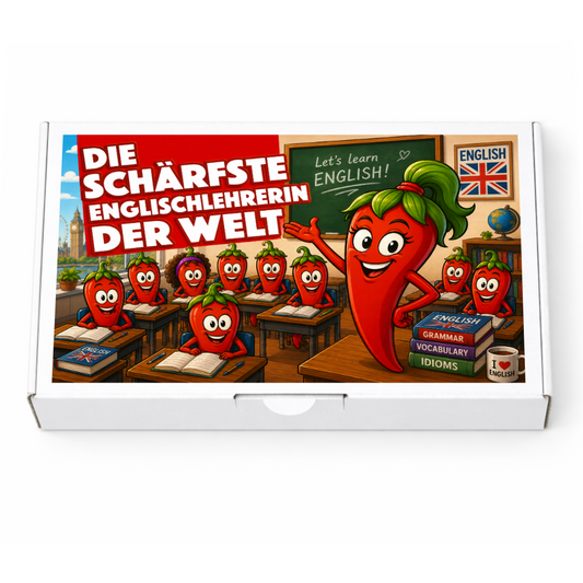 Die schärfste Englischlehrerin der Welt - Ein witziges Geschenk