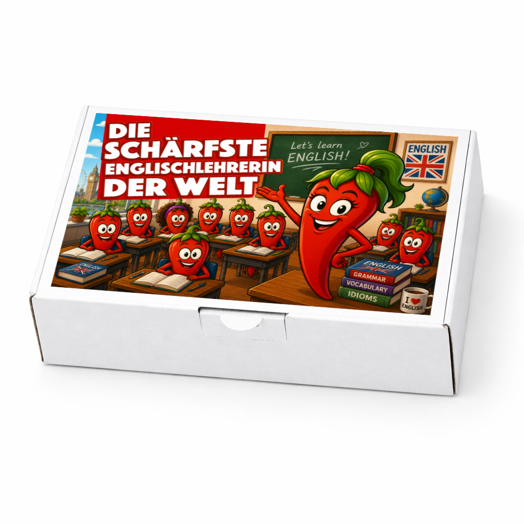 Die schärfste Englischlehrerin der Welt - Ein witziges Geschenk