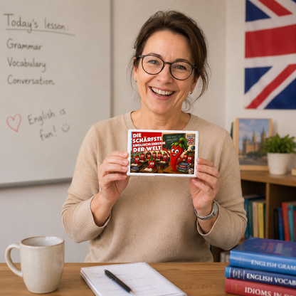 Die schärfste Englischlehrerin der Welt - Ein witziges Geschenk