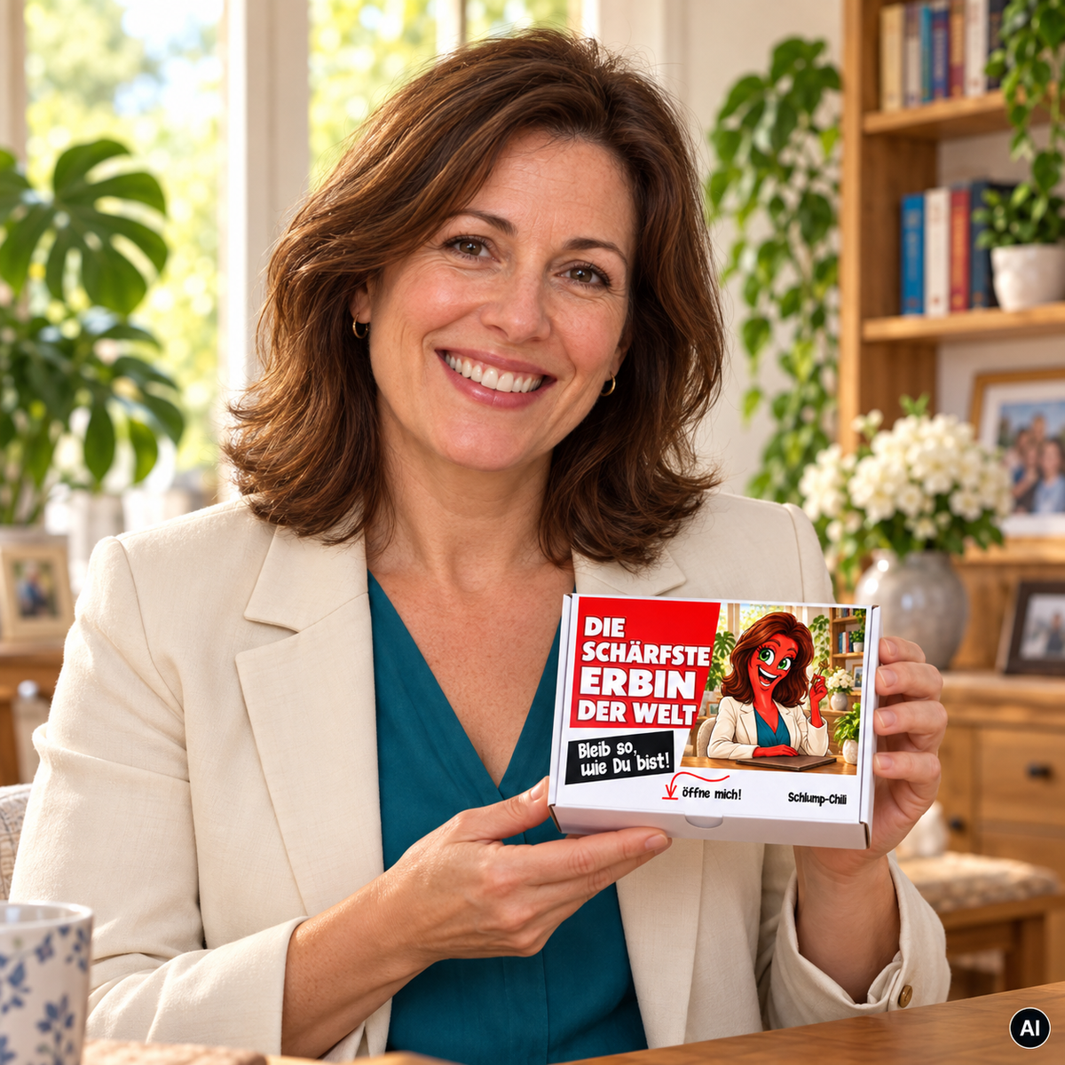 Die schärfste Erbin der Welt - Ein witziges Geschenk!