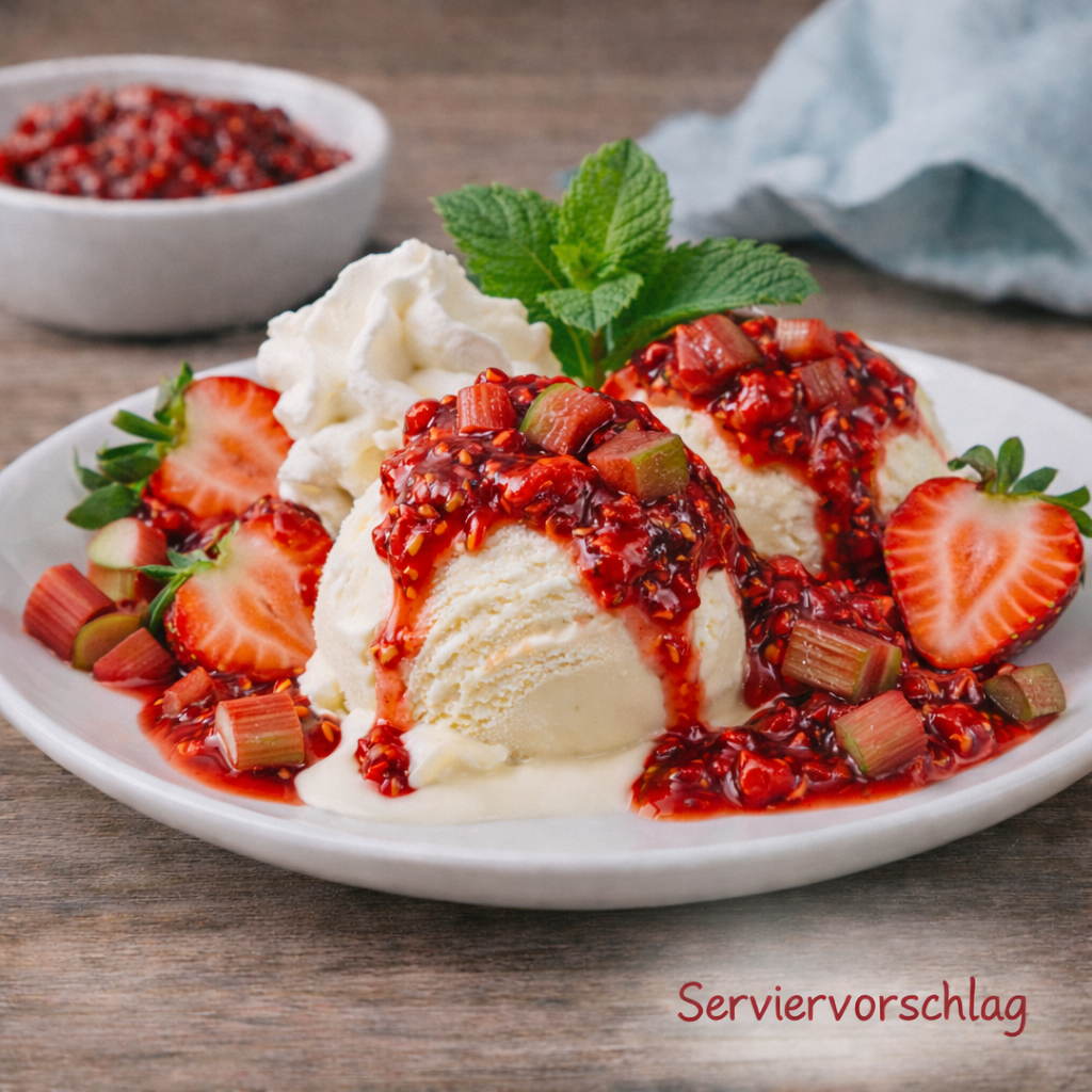 BARBARA Erdbeer Rhabarber Chili Fruchtaufstrich