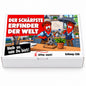 Der schärfste Erfinder der Welt – Geschenkbox Vorderansicht