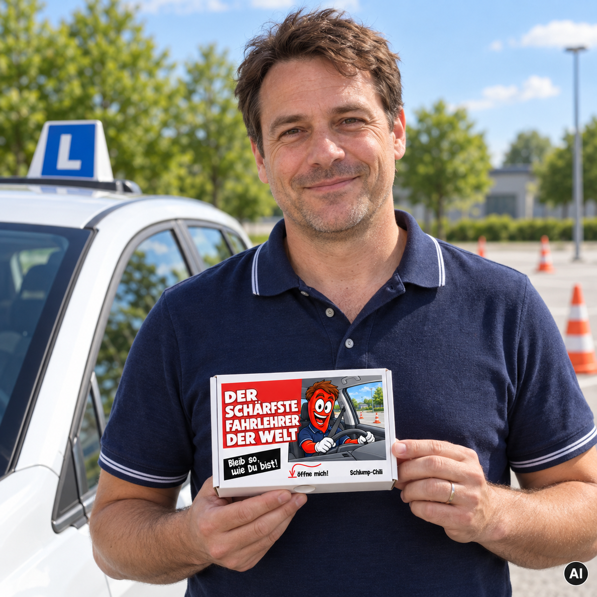 Der schärfste Fahrlehrer der Welt - Ein witziges Geschenk!