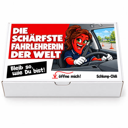 Die schärfste Fahrlehrerin der Welt - Ein witziges Geschenk!