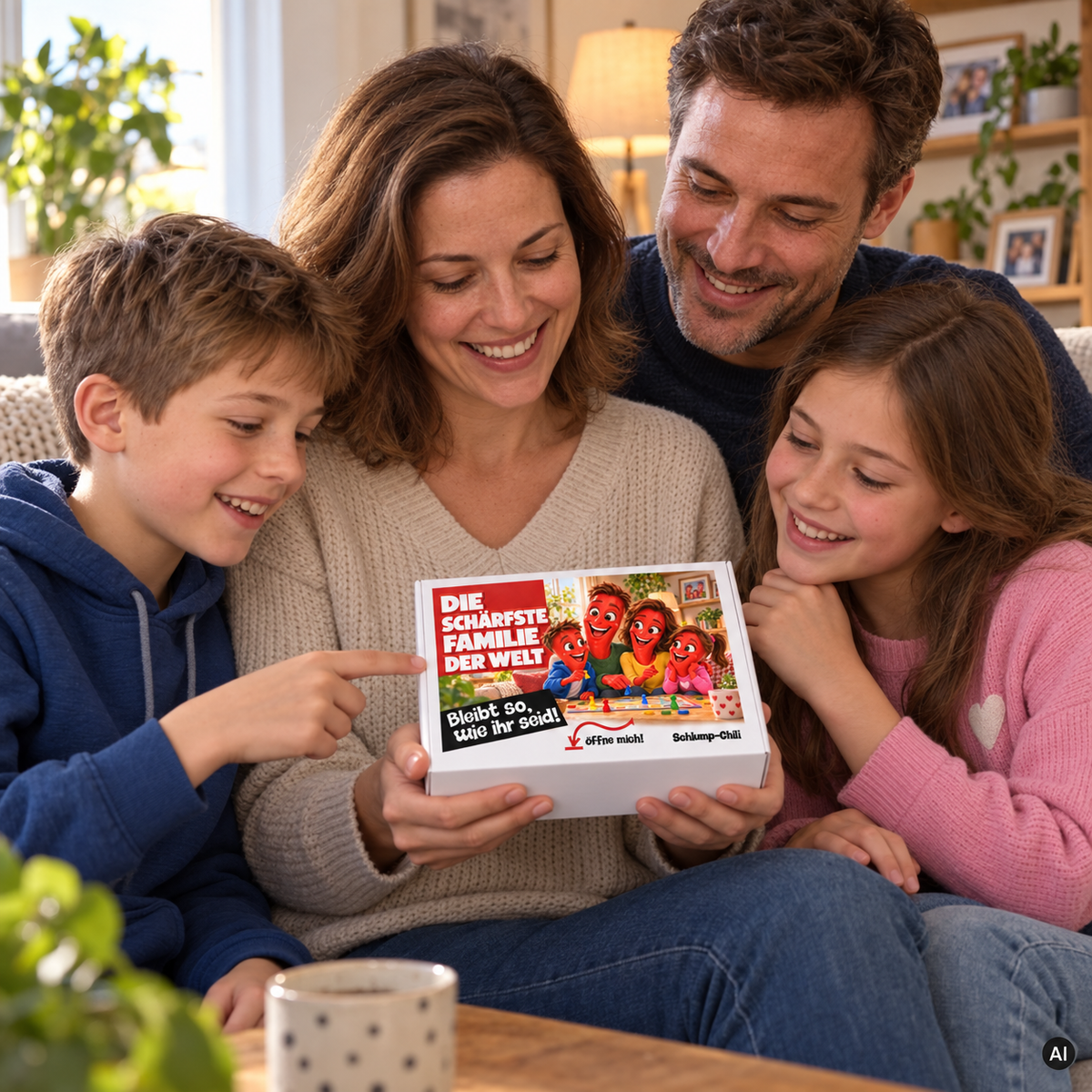Die schärfste Familie der Welt - Ein witziges Geschenk!