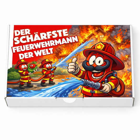 Der schärfste Feuerwehrmann  der Welt - Ein witziges Geschenk!