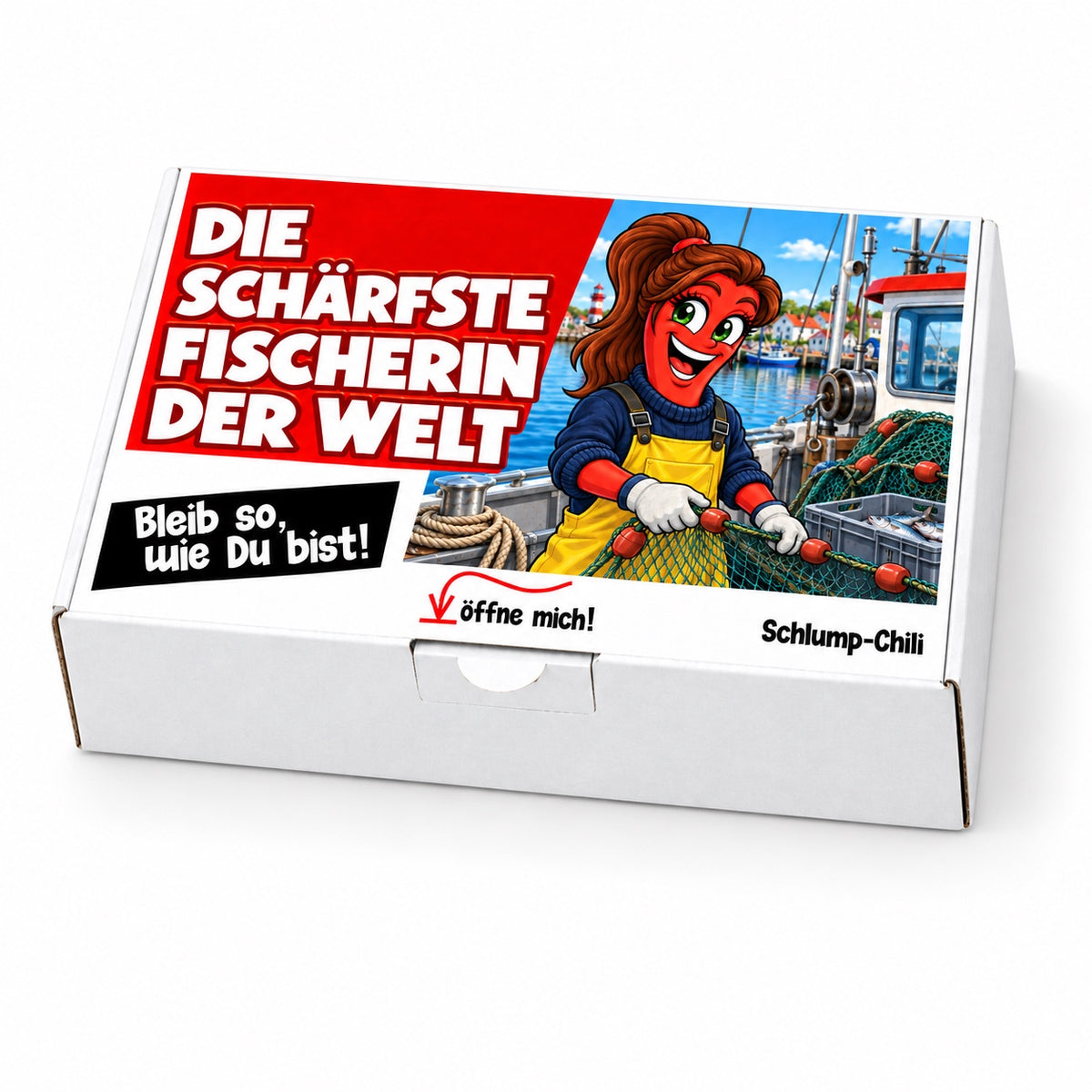 Die schärfste Fischerin der Welt - Ein witziges Geschenk!