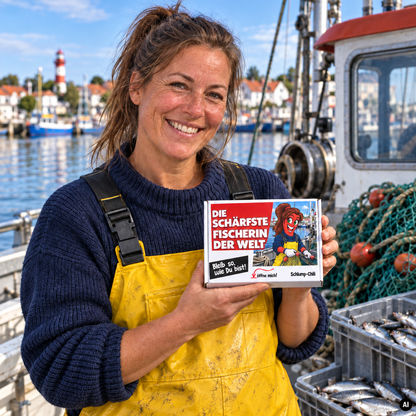 Die schärfste Fischerin der Welt - Ein witziges Geschenk!
