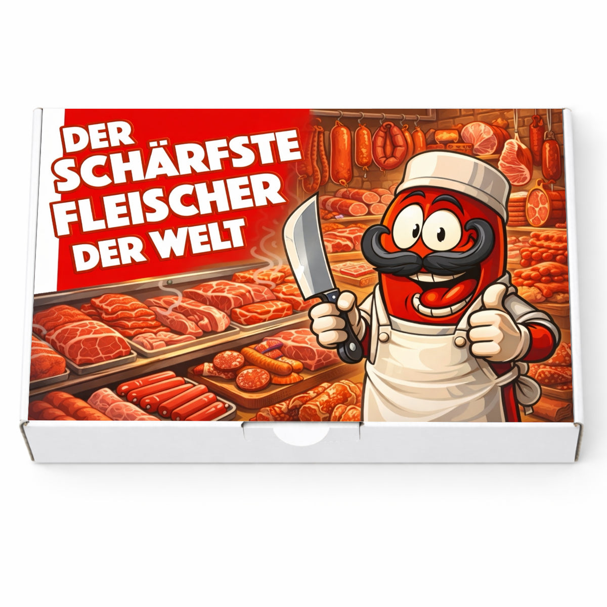 Der schärfste Fleischer der Welt - Ein witziges Geschenk!