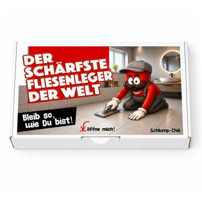 Der schärfste Fliesenleger der Welt - Ein witziges Geschenk für Handwerker im Bau