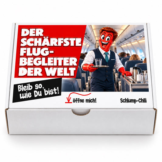 Der schärfste Flugbegleiter der Welt - Ein witziges Geschenk!