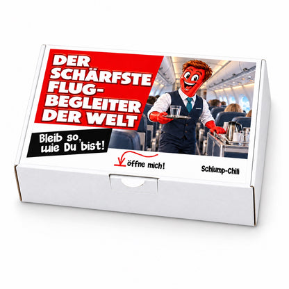 Der schärfste Flugbegleiter der Welt - Ein witziges Geschenk!
